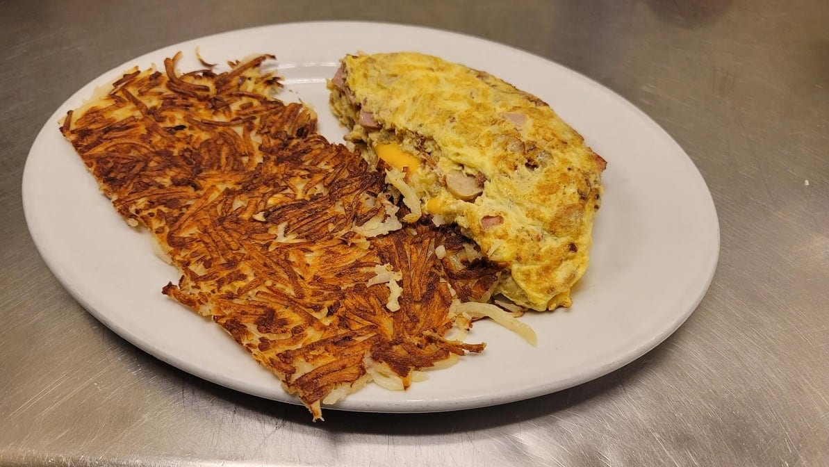 Meat Omelet.