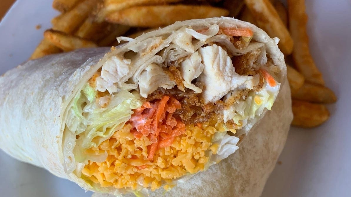 Crispy Chicken Ranch Wrap.