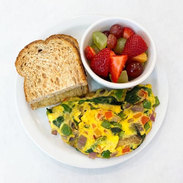 Veggie Omelet.